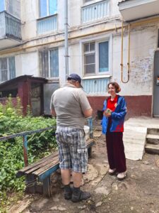 Подворовые обходы частного сектора