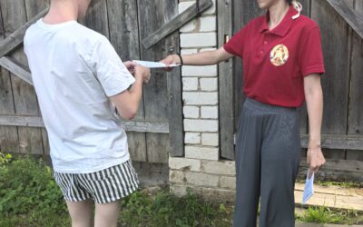 Подворовые обходы в Медведевском районе