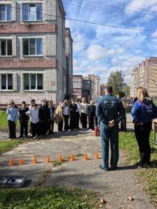 Учебная эвакуация в СОШ №21